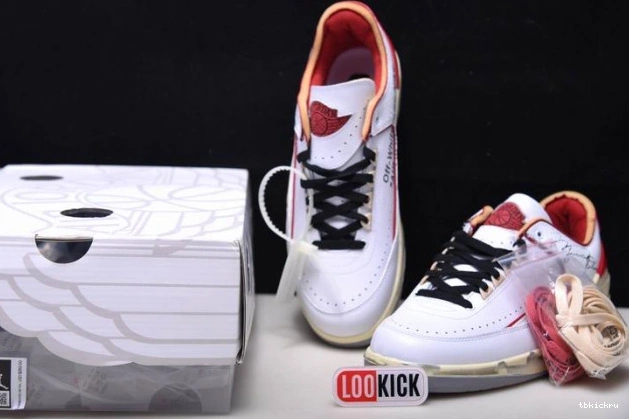 Reps TBK Retro White Jordan Red Off-White Low SP DJ4375-106 2 0713